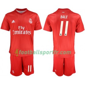 Tenue Real Madrid Bale 11 Enfant Troisieme 2018-2019 Maillot de Foot